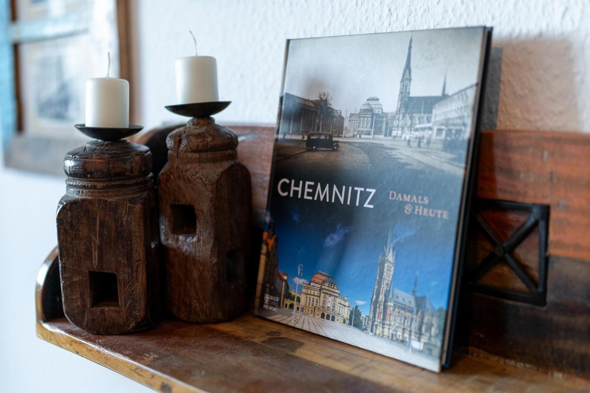 Schlossberg-Domizil Mit Weitblick - Arbeitsplatz, Balkon, Netflix, Badewanne & Yogamatte Chemnitz Luaran gambar