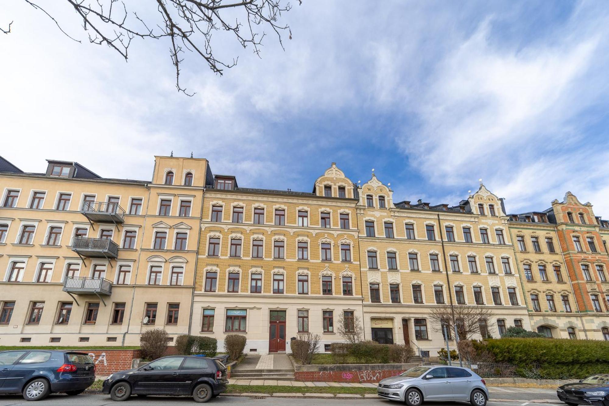 Schlossberg-Domizil Mit Weitblick - Arbeitsplatz, Balkon, Netflix, Badewanne & Yogamatte Chemnitz Luaran gambar